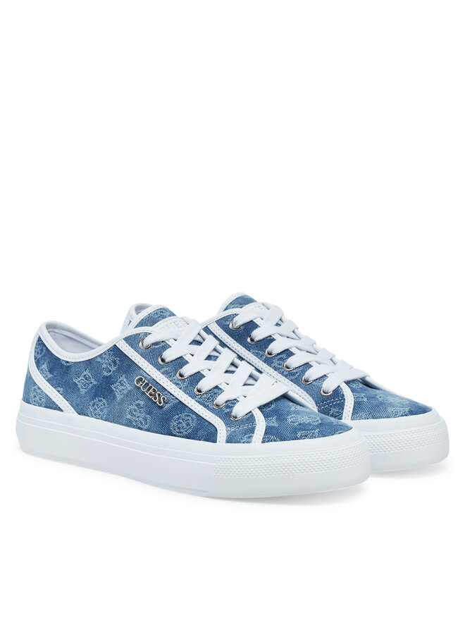 Guess Sneakersy Guess FLJJX7 FAL12 Modrá