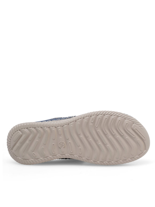 Clara Barson Pantoletten Clara Barson WYL05010-30 Blau