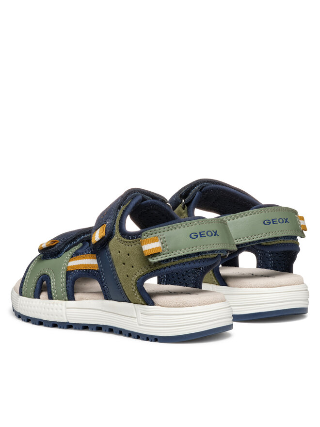 Geox Sandále Geox J Alben J35AVA 1520 CF3F4 S Kaki