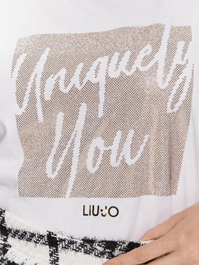 Liu Jo Liu Jo Футболка WA3277 JS923 Білий Regular Fit