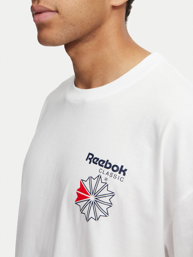 Reebok Reebok Футболка Dobry RK25735CCM Білий Regular Fit