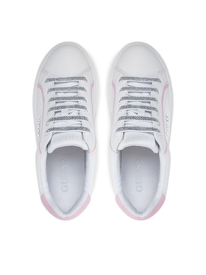 Guess Sneakersy Guess FLJMRI ELE12 Bílá