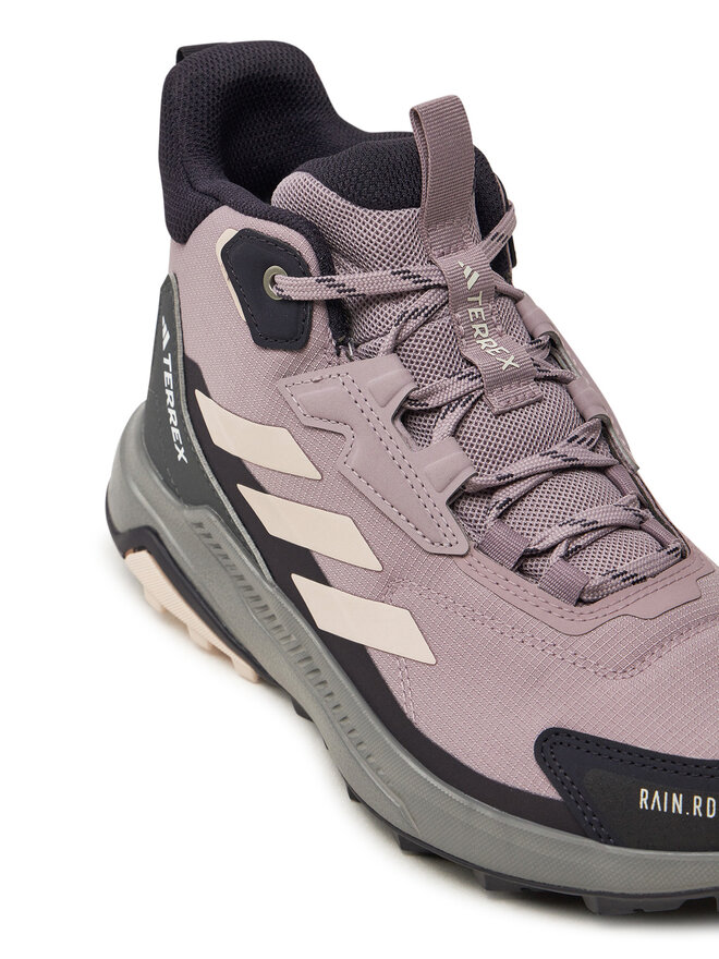 Trekkingi adidas Terrex Anylander Mid Rain.Rdy ID3475 Fioletowy ...