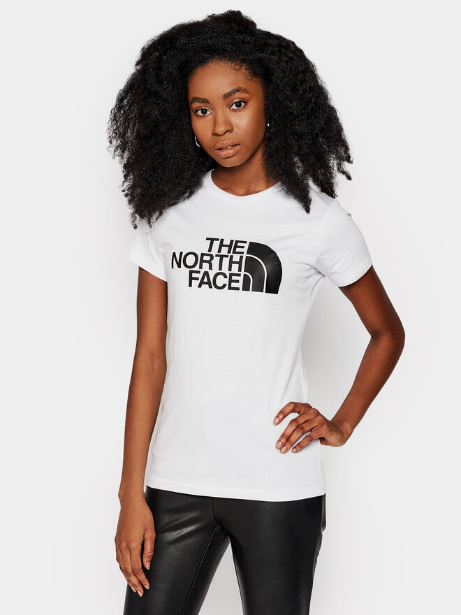 The North Face The North Face Camiseta Easy Tee NF0A4T1Q Blanco Slim Fit