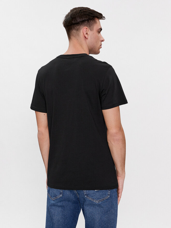 Tommy Jeans Tommy Jeans Marškinėliai Essential DM0DM18264 Juoda Slim Fit