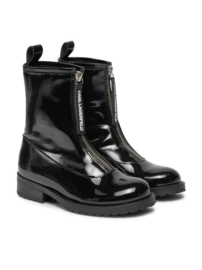 Karl Lagerfeld Kids Polokozačky Karl Lagerfeld Kids Z30305 M Černá