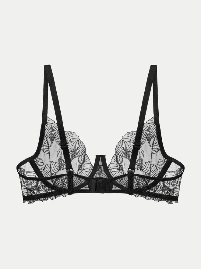 Undress Code Undress Code Grudnjak sa žicom Adore 542 Crna