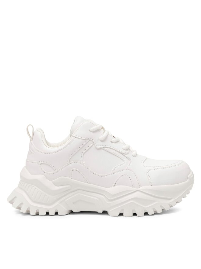 DeeZee Sneakersy DeeZee Groove Up WS8217-5 Biela