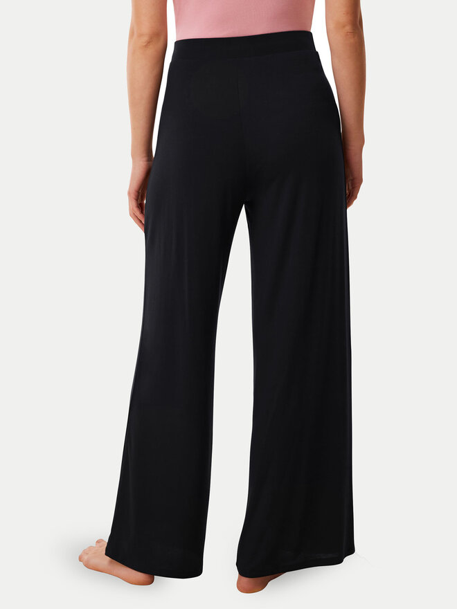Triumph Triumph Παντελόνι πιτζάμας Aura Spotlight 10221403 Μαύρο Relaxed Fit