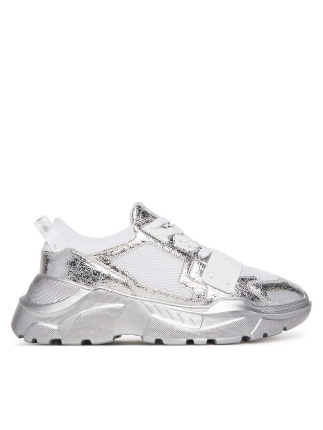 Versace Jeans Couture Sneakersy Versace Jeans Couture 78YA3SC4 Strieborná