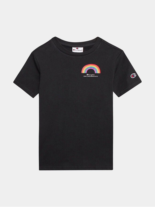 Champion Champion Majica 306374 Črna Regular Fit