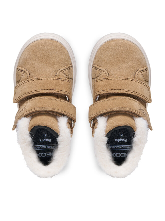 Geox Schnürschuhe Geox B Nashik Girl Wpf B465XA 00022 C6627 S Braun