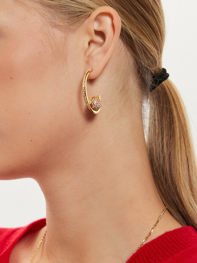 Guess Orecchini Guess JUBE04 452JW Oro