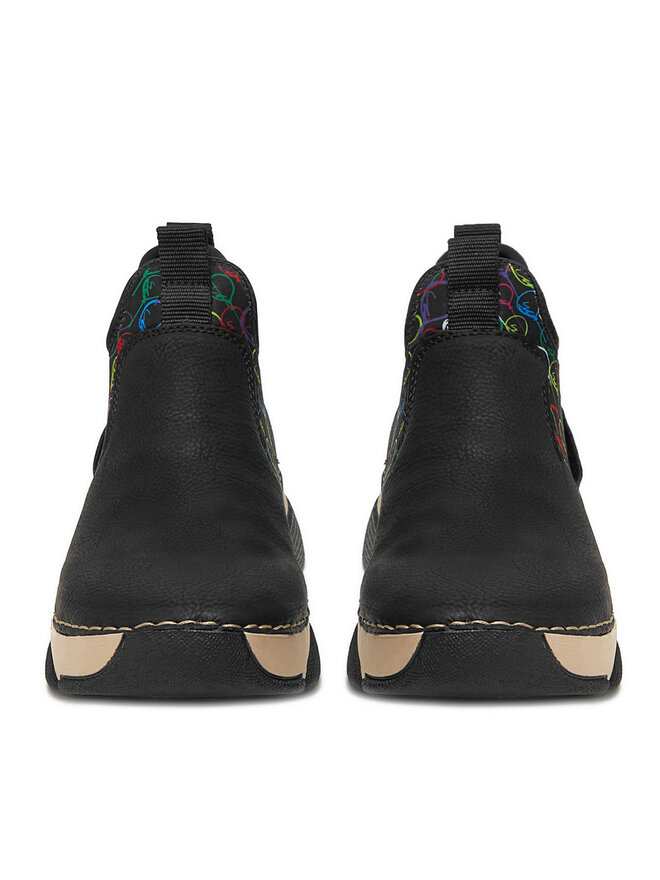 Rieker Halbschuhe Rieker 45957-00 Schwarz