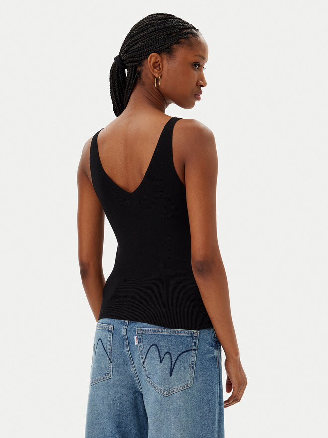 MET MET Τοπ M10 288MG Μαύρο Regular Fit