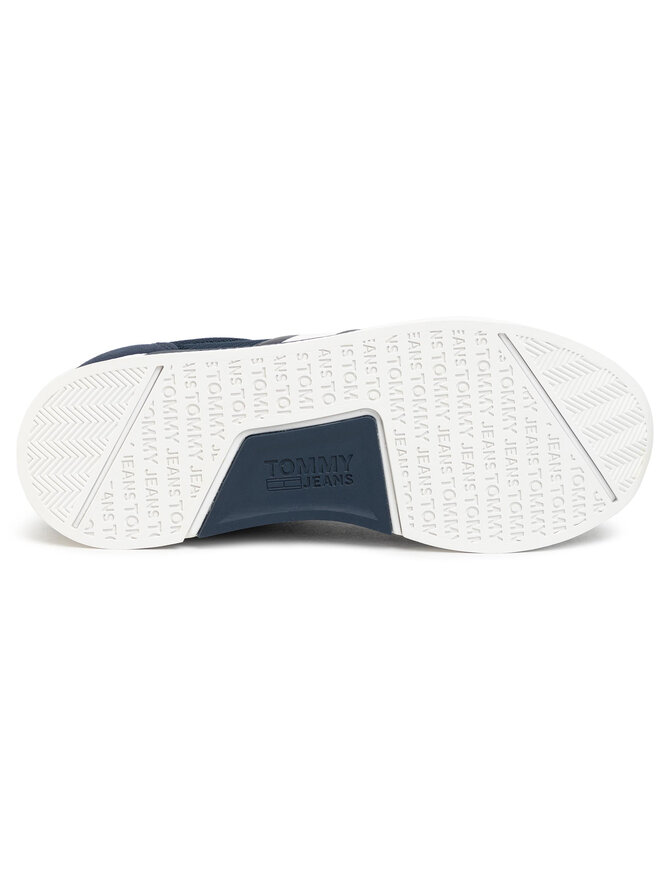 Tommy Jeans Laisvalaikio batai Tommy Jeans Flexi Tommy Jeans Flag Sneaker EM0EM00400 Tamsiai mėlyna