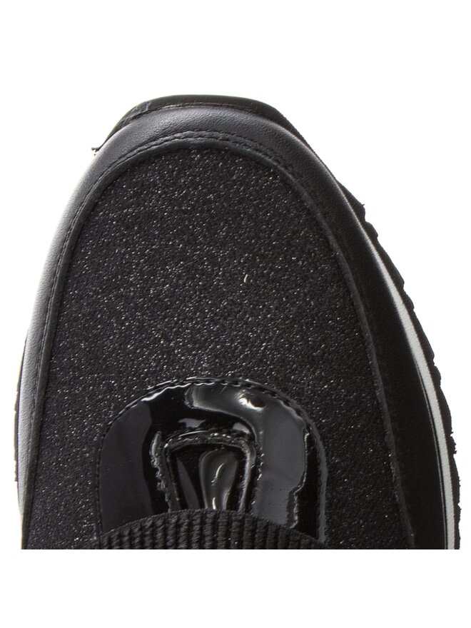 Sneakers tommy hilfiger elastic retro runner fw0fw03336 black 990 on sale
