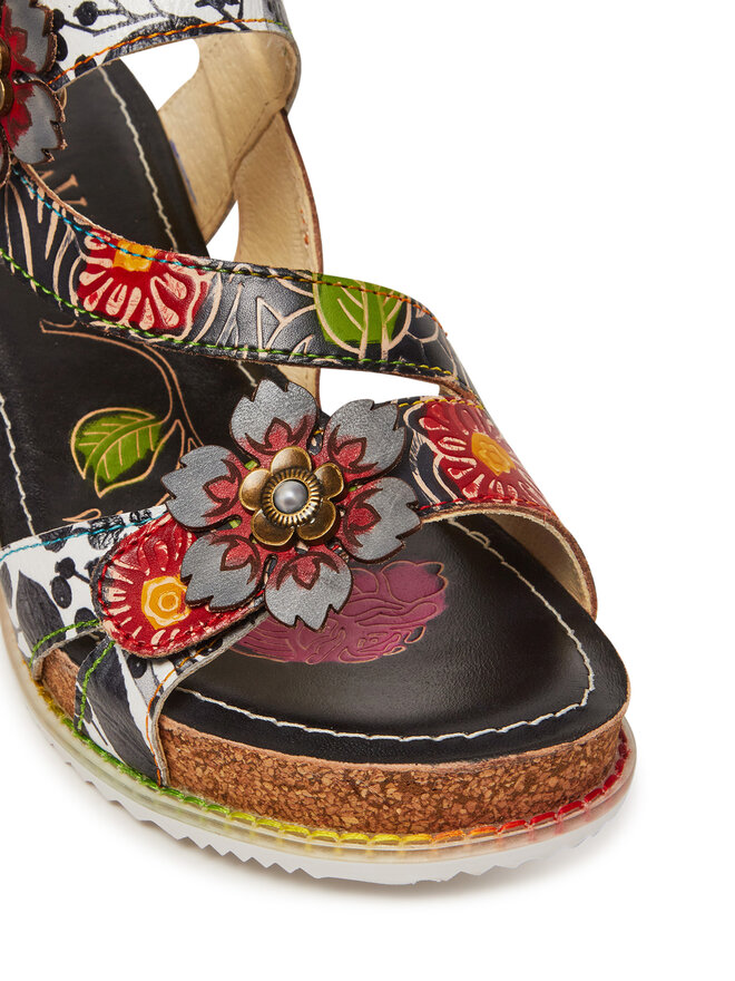 Laura Vita Сандали Laura Vita Bonito 27 Черен