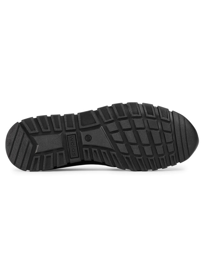 Wojas Sneakersy Wojas 10039-51 Čierna