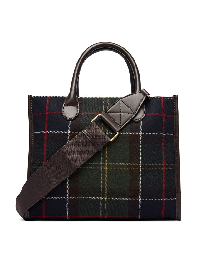 Barbour Handtasche Barbour Barbour Barrhill Tartan Tote Bag LBA0423OL91 Braun