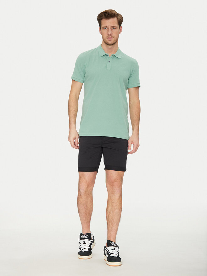 Blend Blend Polo marškinėliai 20717857 Žalia Regular Fit