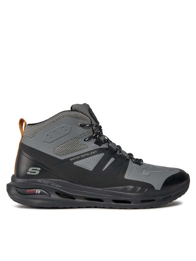 Skechers Polacchine Skechers Arch Fit Orvan Montfort 210478/GYBK Grigio