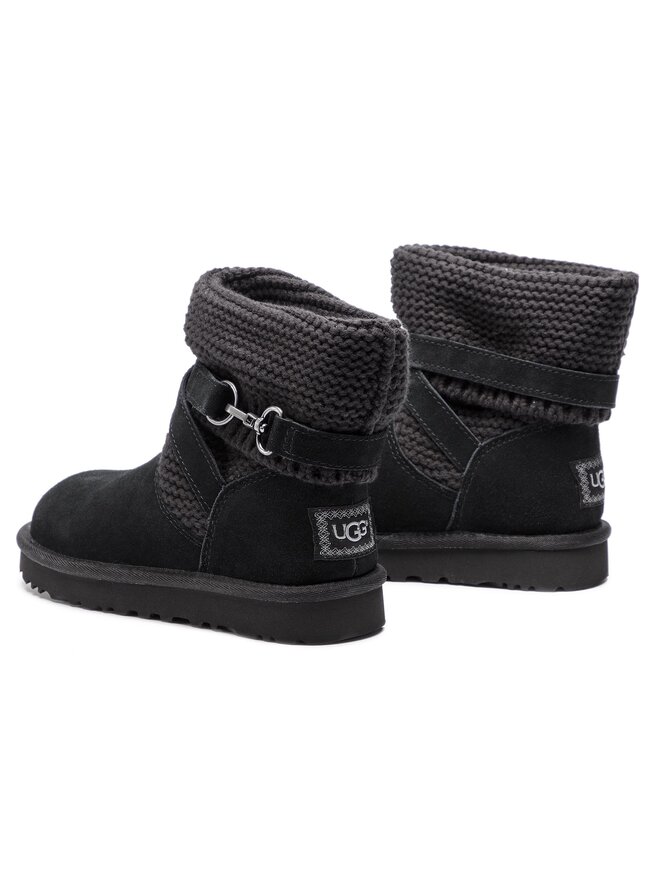Botas de nieve Ugg W Purl Strap Boot 1098080 Negro zapatos.es