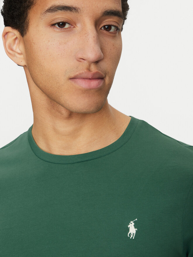 Polo Ralph Lauren Polo Ralph Lauren Camiseta 710671438422 Verde Slim Fit
