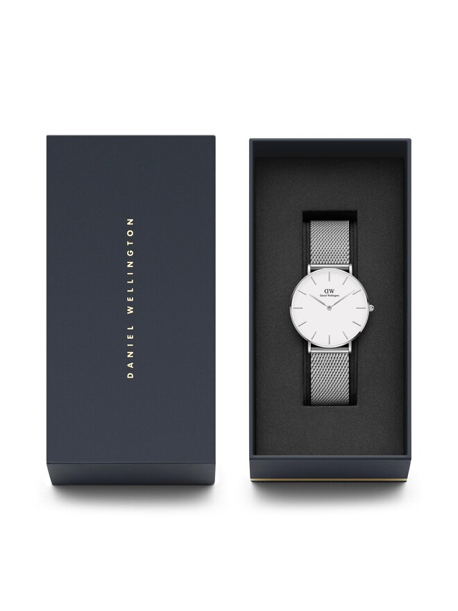Daniel Wellington Hodinky Daniel Wellington Petite DW00100306 Stříbrná