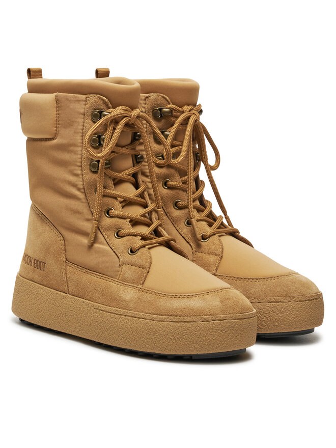 Moon Boot Śniegowce Moon Boot Ltrack Combat 80D2450200 Brązowy