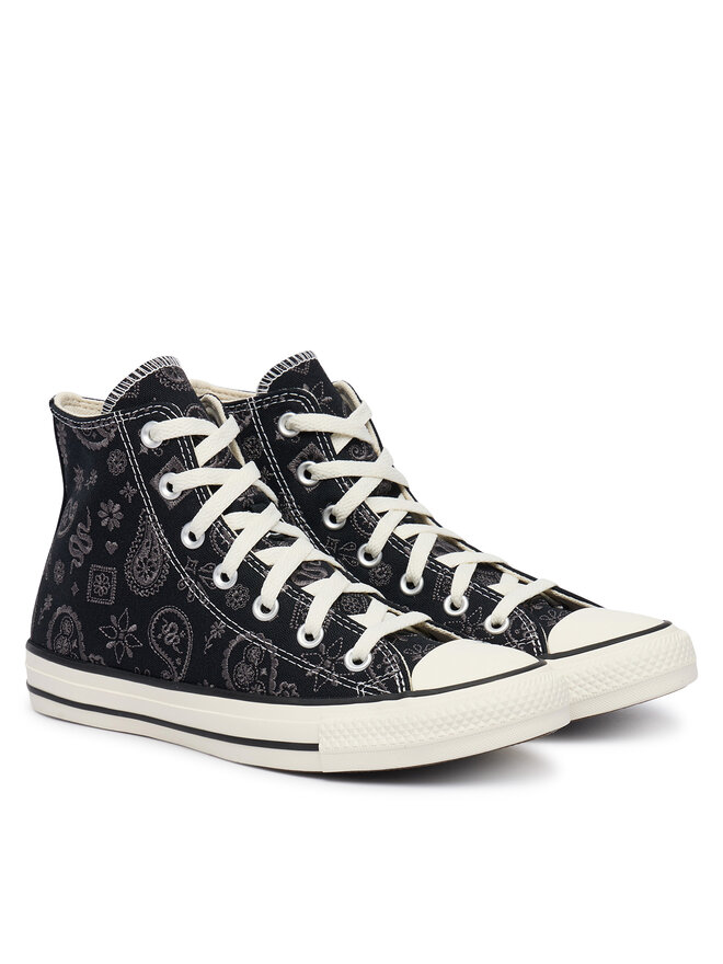 Converse Sneakers aus Stoff Converse Chuck Taylor All Star Paisley Pop A19184C Schwarz