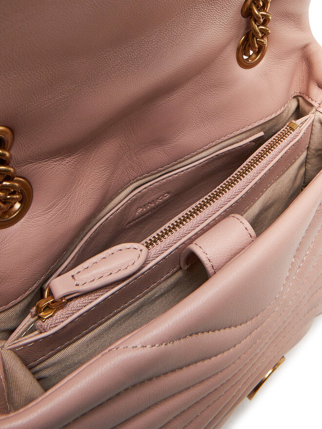 PINKO Borsetta PINKO Love Puff Mini Cl AI 24-25 PLTT 100039 A1EX Rosa