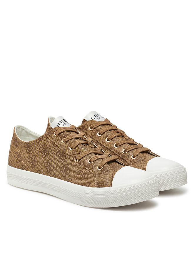 Guess Sneakers Guess FMPISL PAC12 Μπεζ