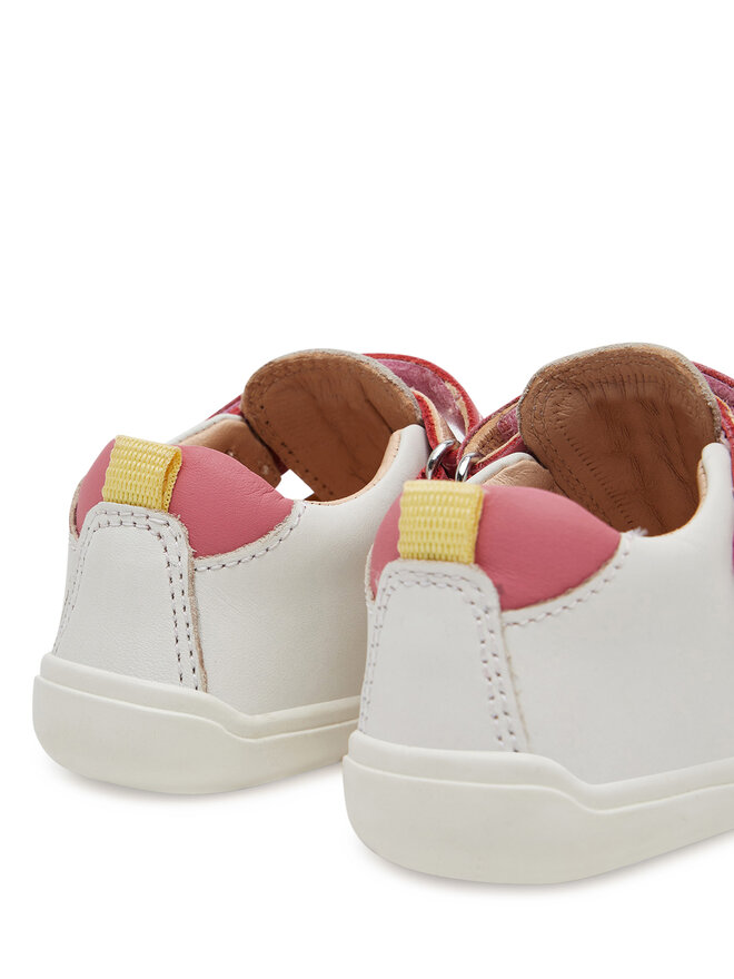 Geox Sneakersy Geox B Steppieup B5563A 00085 C1364 Bílá