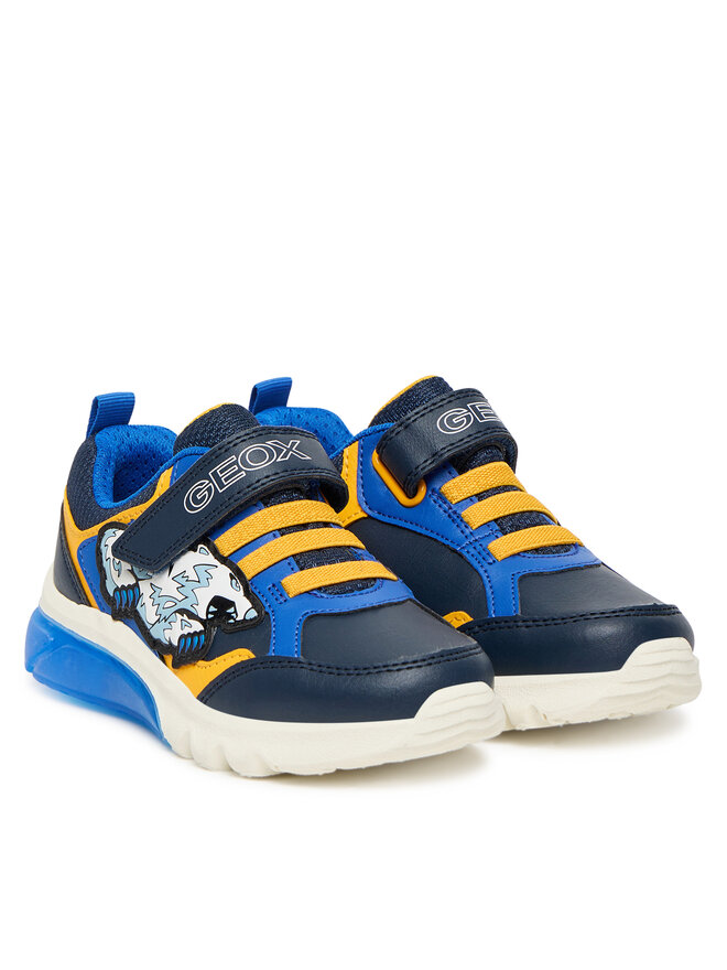 Geox Snīkeri Geox J Ciberdron J56LBB 054CE C0657 S Tumši zils