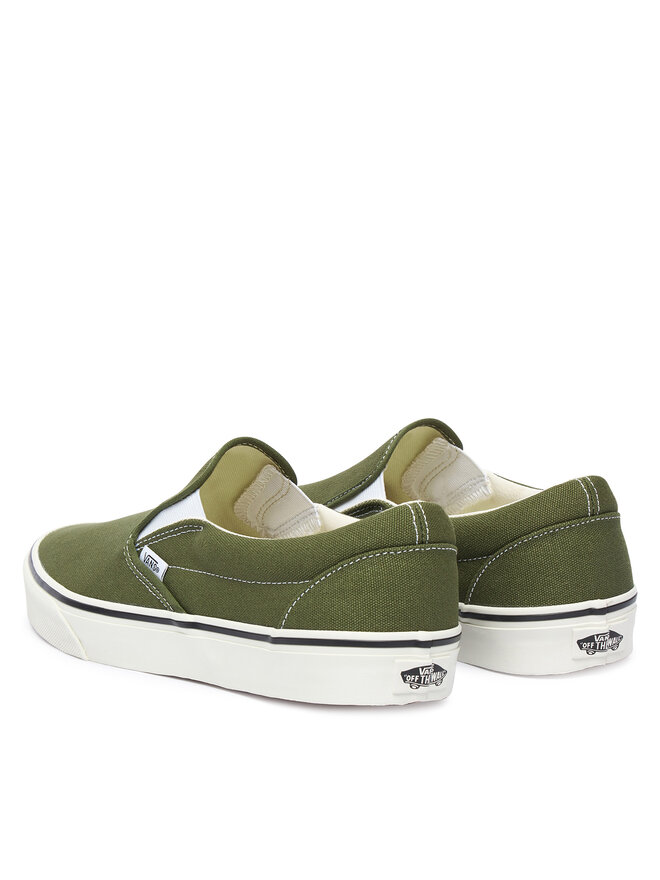 Vans Sneakers aus Stoff Vans Classic Slip-On VN000Z7AGRK1 Grün