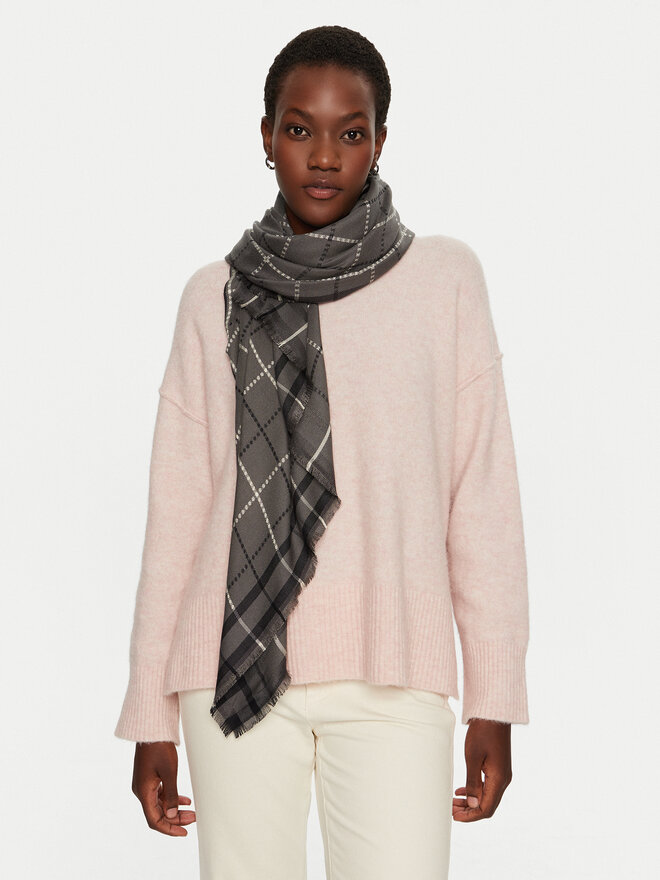 Tommy Hilfiger Šátek Tommy Hilfiger AW0AW16642 Černá