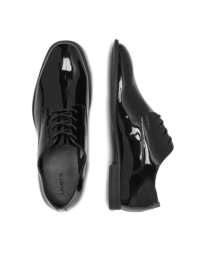 Lanetti Halbschuhe Lanetti MYL8507-3 Schwarz