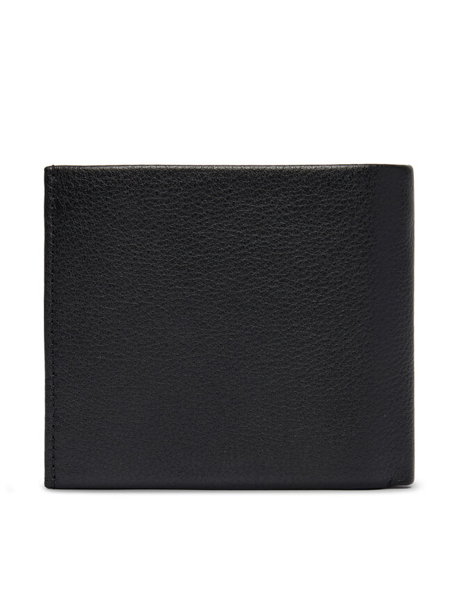 Tommy Hilfiger Geldbörse Tommy Hilfiger Th Corp Cc Flap And Coin AM0AM14780 Schwarz