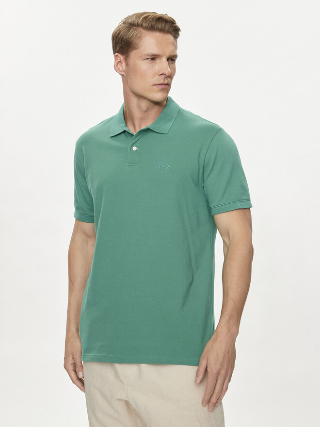 Gap Gap Poloshirt 586306-16 Grün Regular Fit
