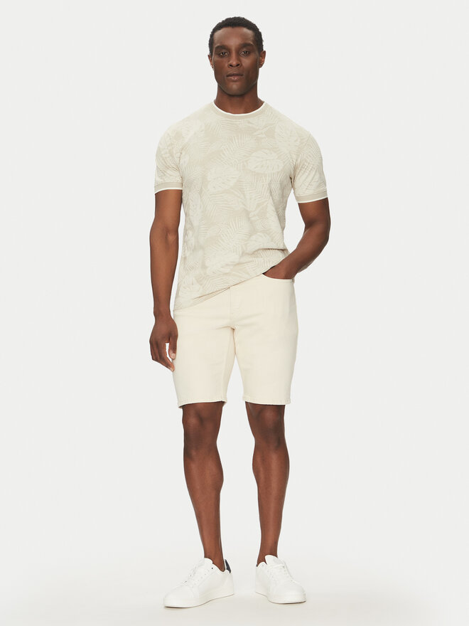 Liu Jo Liu Jo Camiseta QA5181 J7734 Beis Regular Fit