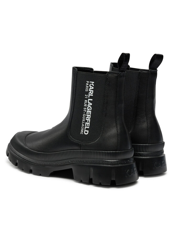 KARL LAGERFELD Bakancs KARL LAGERFELD KL25244 Fekete
