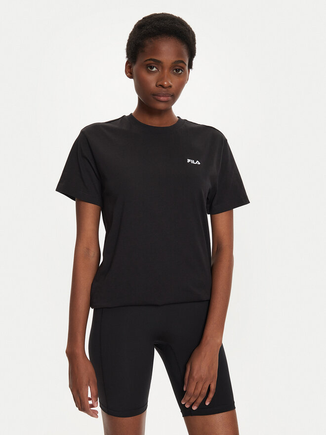 Fila Fila Marškinėliai Biendorf FAW0452 Juoda Regular Fit