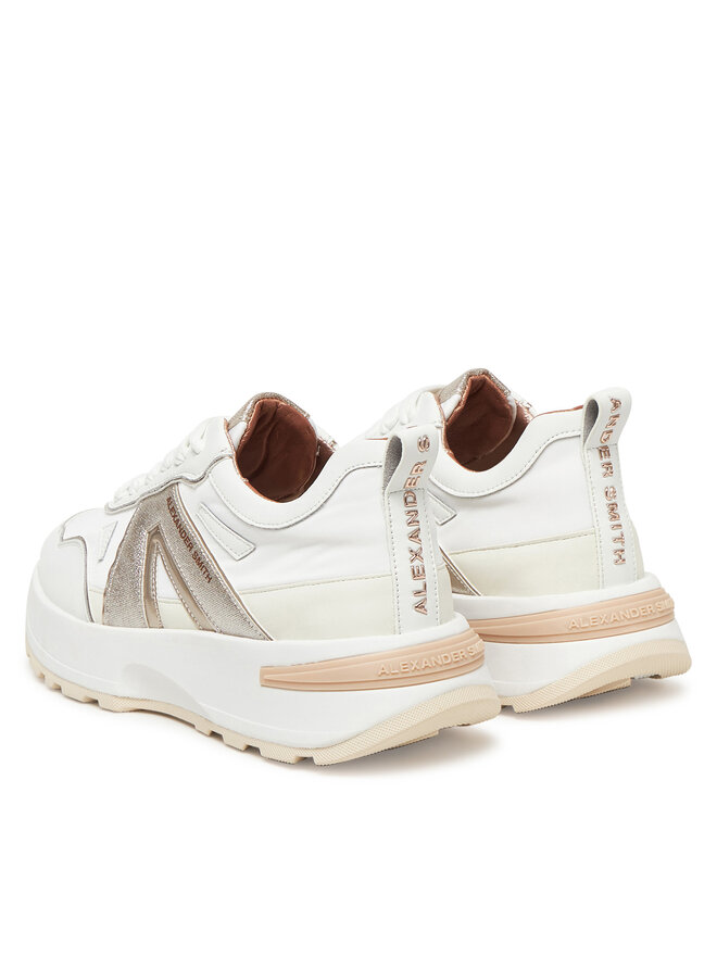 Alexander Smith Sneakersy Alexander Smith 2164 Biela