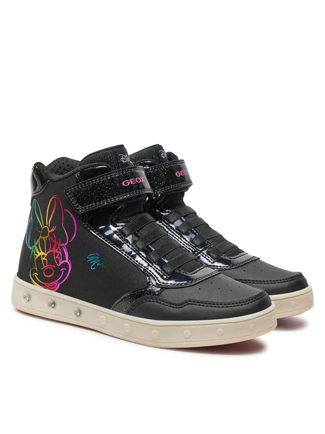 Geox Сникърси Geox Skylin Girl J468WE 011KN C9999 S Черен