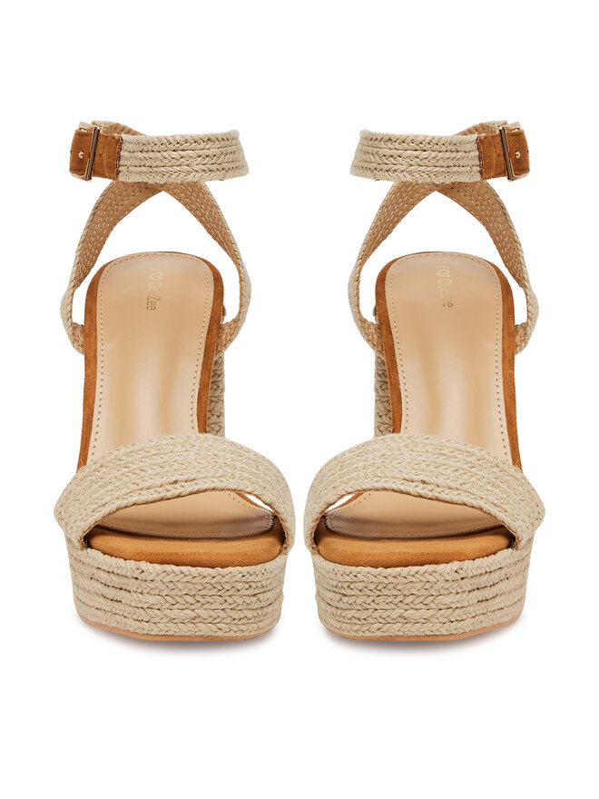 DeeZee Espadrilles DeeZee KL-F20074-36 Beige