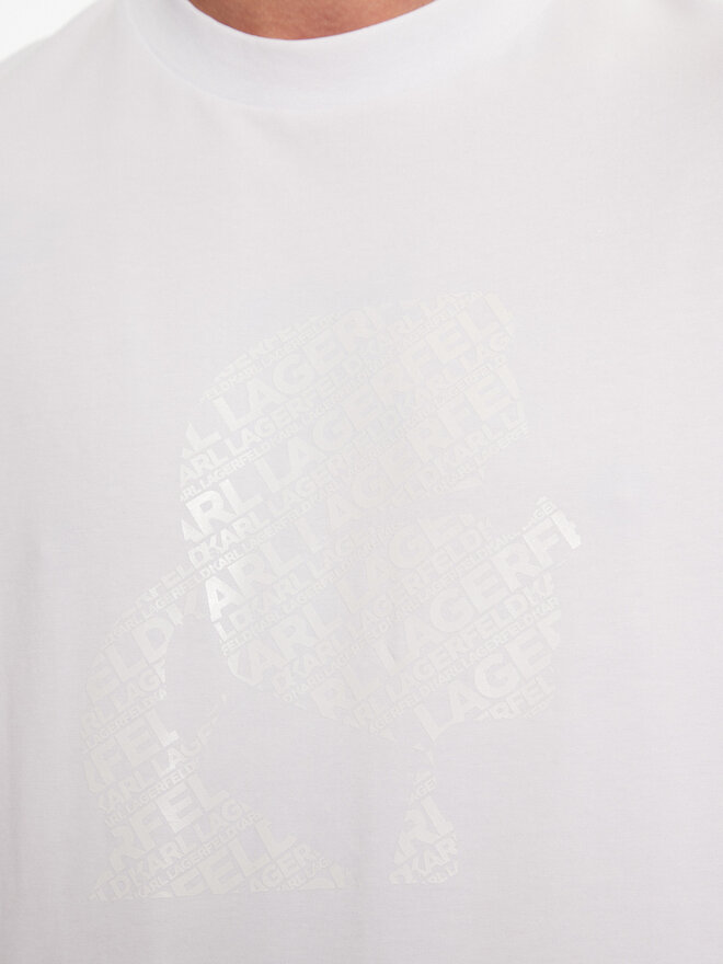 KARL LAGERFELD KARL LAGERFELD Camiseta 755059 544221 Blanco Regular Fit