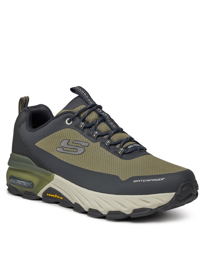 Green skechers best sale