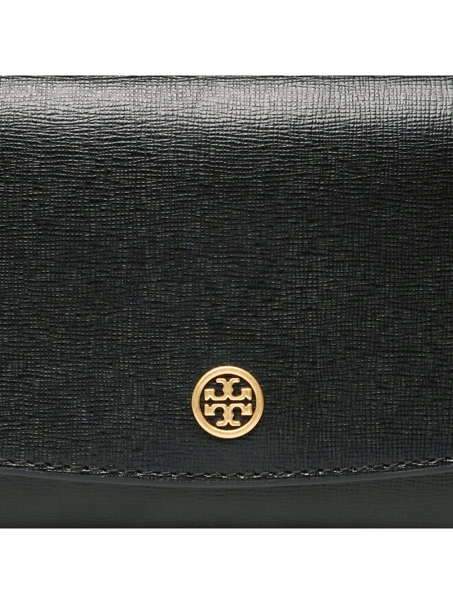 Tory Burch Táska Tory Burch Robinson Chain Wallet 137152 Fekete