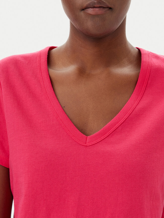 Gap Gap Camiseta 723631-05 Rosa Regular Fit
